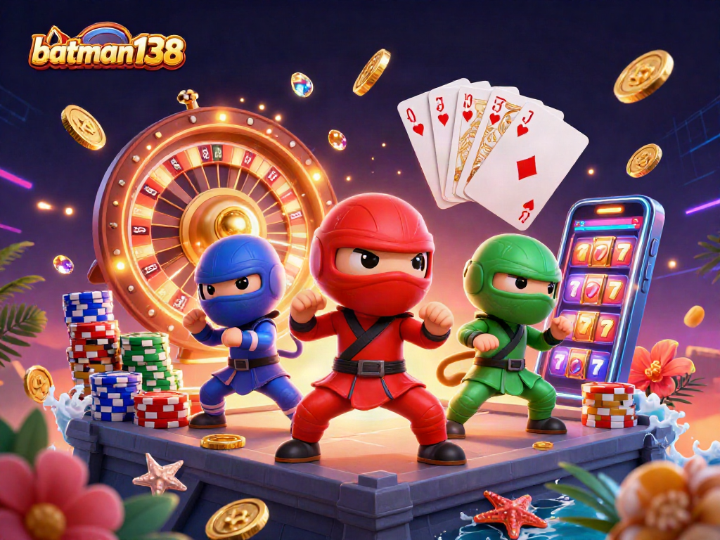 batman138 initiates a thrilling gambling experience with vibrant game elements and exciting characters.