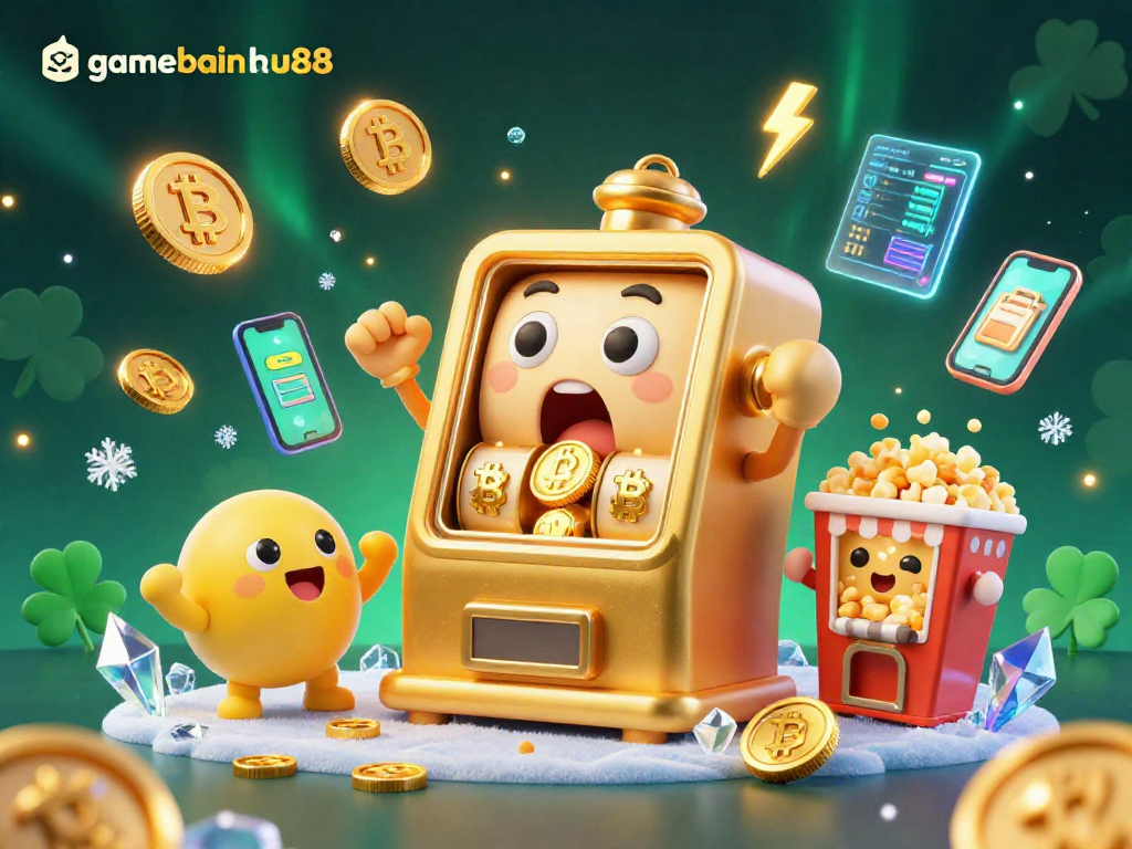 Join the excitement of gamebainohu88 as coin-filled slot machines celebrate a massive jackpot!