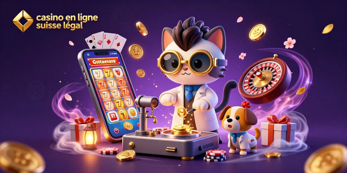 Créer des gains avec le casino en ligne suisse légal en jouant à des machines à sous fascinantes et à la roulette.