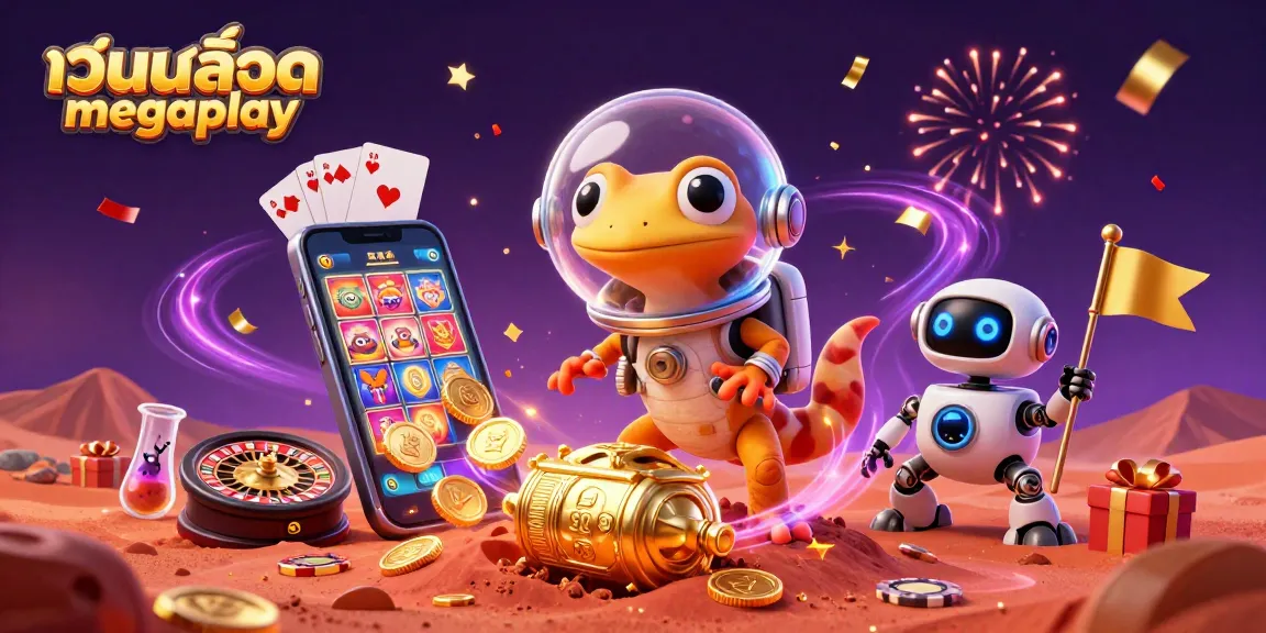 เล่นสล็อตออนไลน์กับเว็บสล็อต megaplay สนุกไปกับเกมสล็อตและโบนัสฟรี 100%
