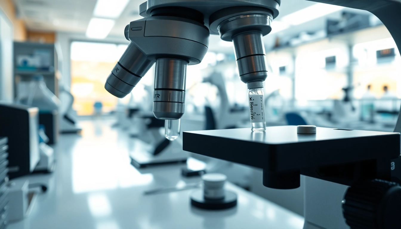 Examine the Klow peptide for sale in a professional lab setting.
