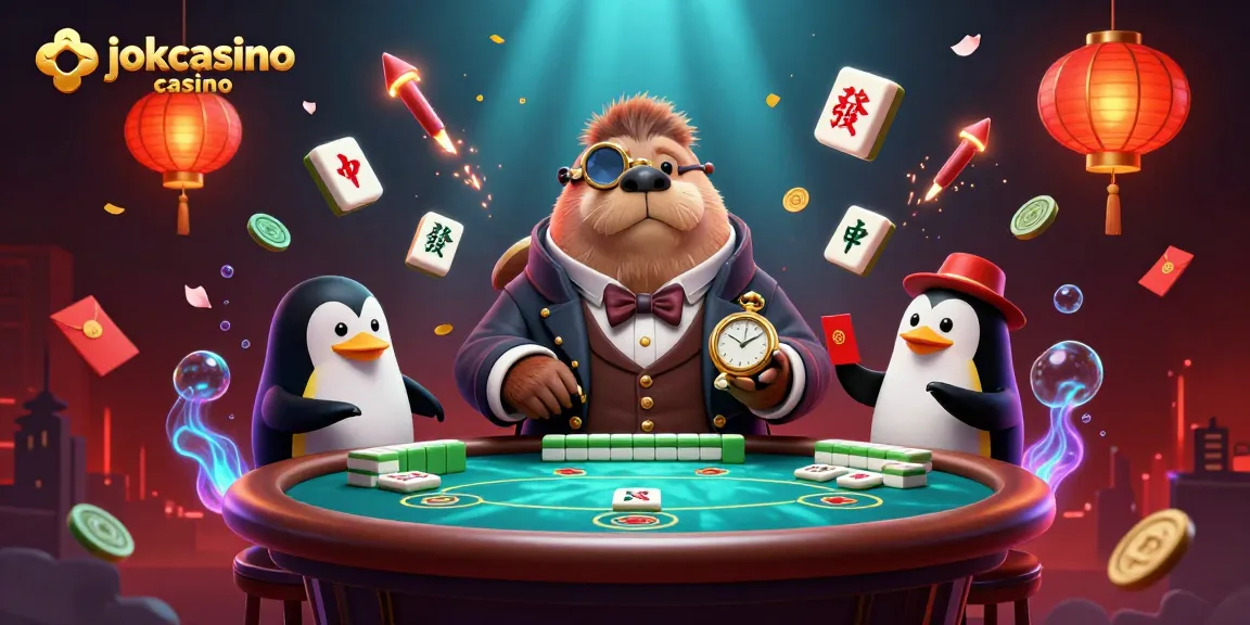 Experience the thrill of jokacasino casino with an exciting underwater poker scene featuring vibrant characters.