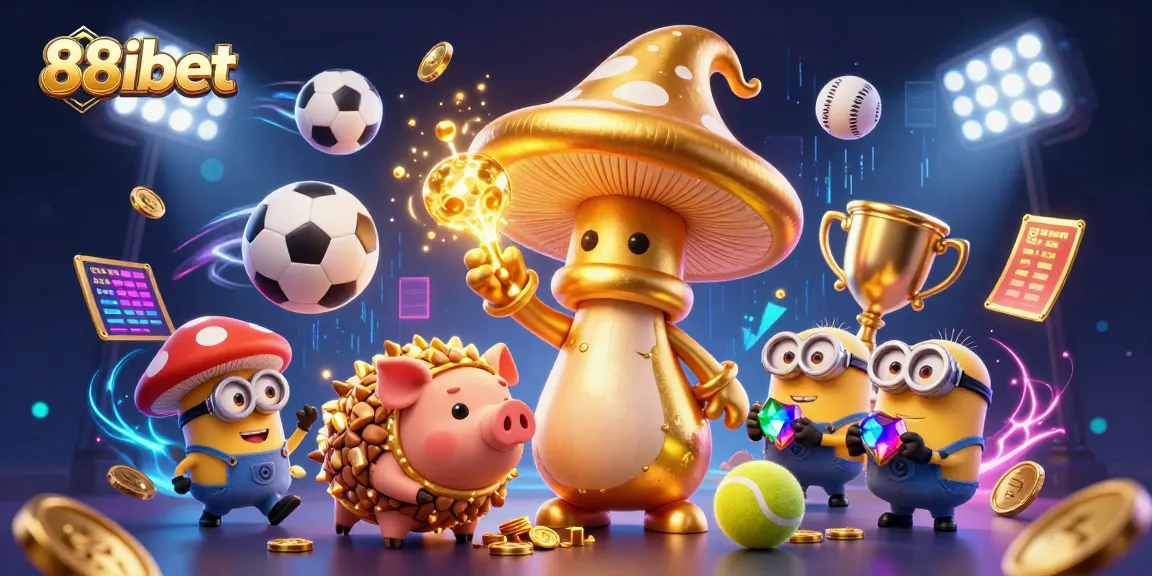Experience thrilling action with 88ibet's immersive sports betting scene and dynamic elements.