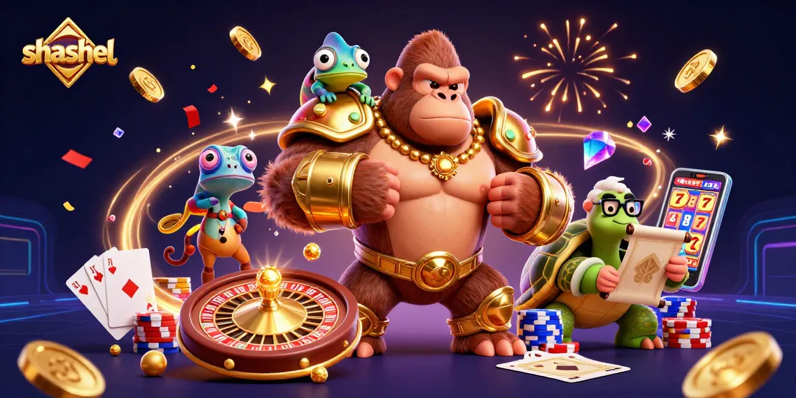 Experience thrilling action with shashel, showcasing a vibrant casino scene filled with excitement and dynamic gaming elements.