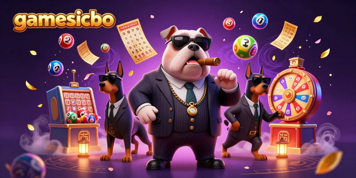 Engage in thrilling gamesicbo action with vibrant lottery elements and dynamic characters.