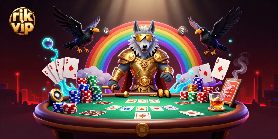 Win big with rik vip in this vibrant, immersive casino scene featuring legendary characters.
