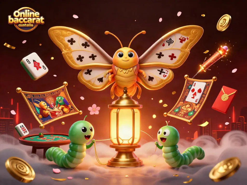 Engage in online baccarat Australia with vibrant casino elements and rich visuals.