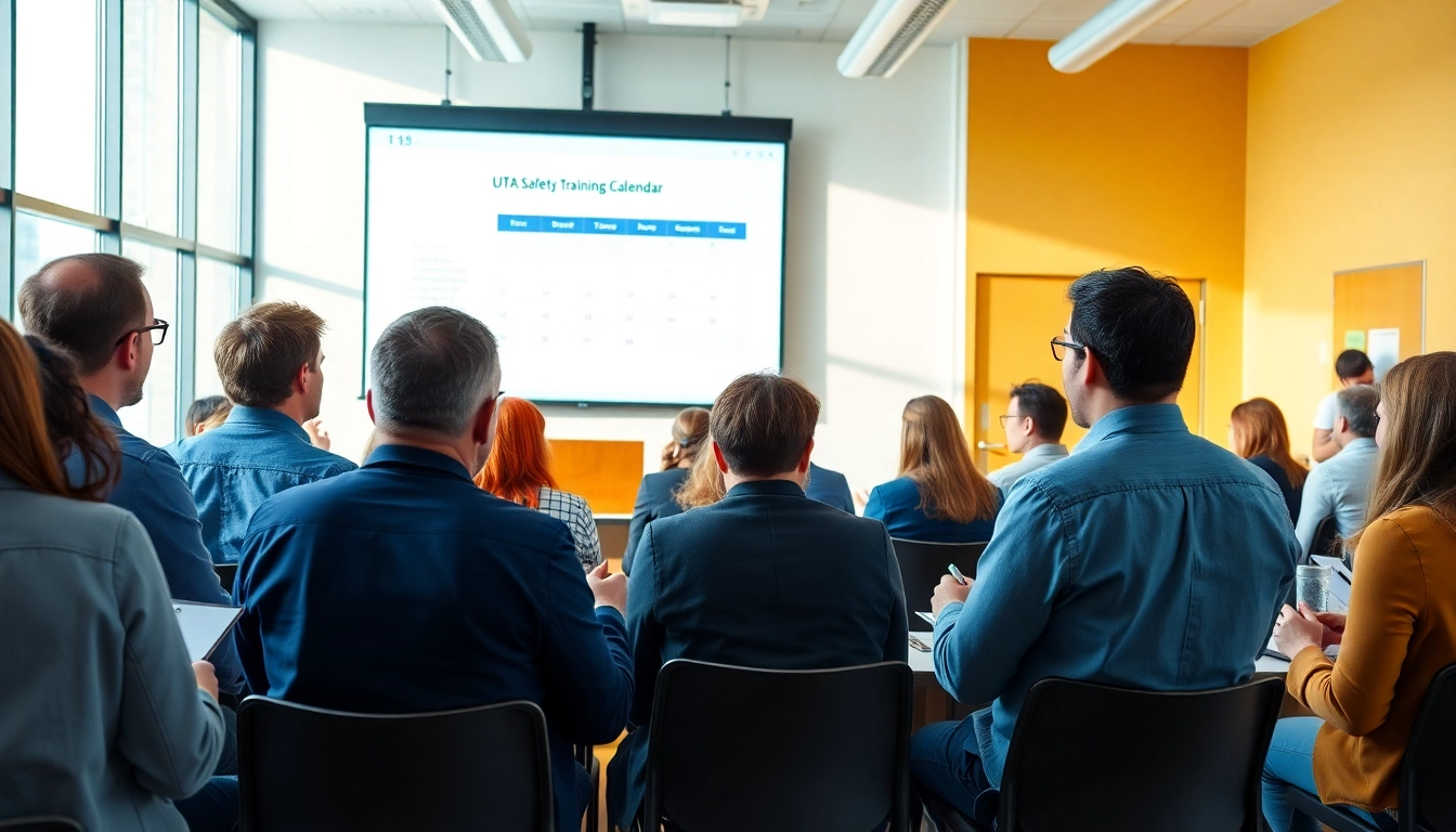 Comprehensive Guide to UTA Safety Training Calendar Texas for Effective Learning