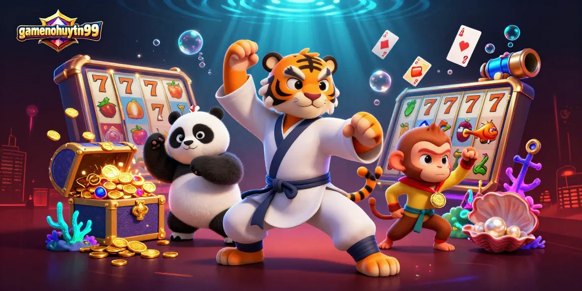 Experience thrilling jackpots with gamenohuuytin99's vibrant slot reels and unbeatable fun.