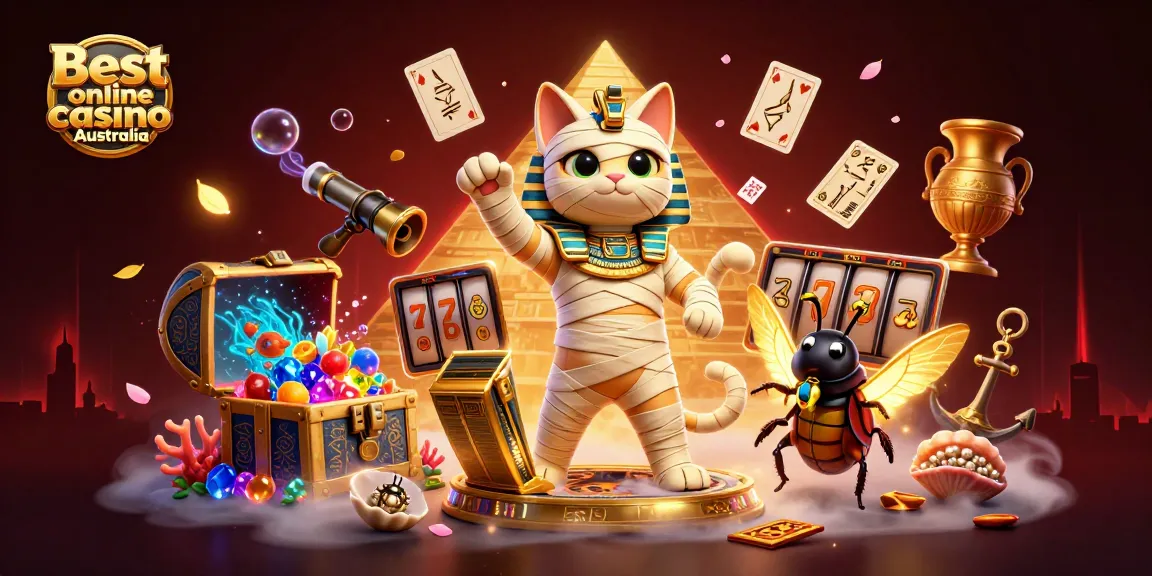 Play dynamic pokies in the Best online casino Australia with exciting animated characters!