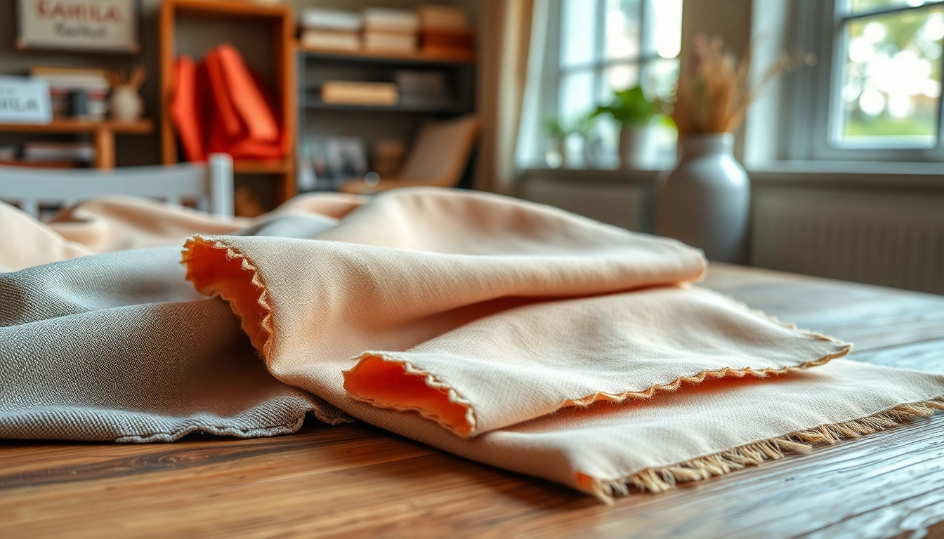 Explore gordijnvoering hema fabrics with detailed textures and rich colors in a stylish arrangement.