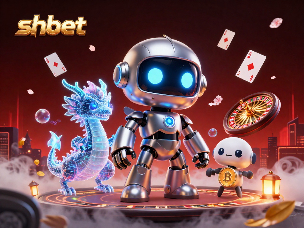 Engage with shbet's electrifying casino gaming scene featuring vibrant characters and dynamic elements.