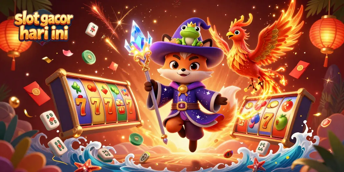 Raih kemenangan di slot gacor hari ini dengan simbol slot dan keberuntungan.